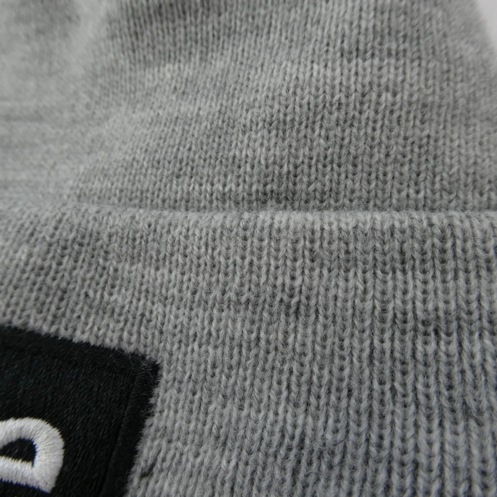 Supreme シュプリーム 24AW Box Logo Beanie ボックスロゴ ビーニー ニット帽 帽子 グレー系【中古】