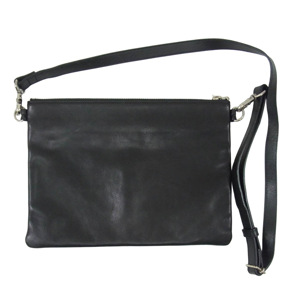 CRIMIE クライミー JACK 2WAY STUDS CLUTCH BAG ジャック スタッズ クラッチ ショルダーバッグ ブラック系【中古】