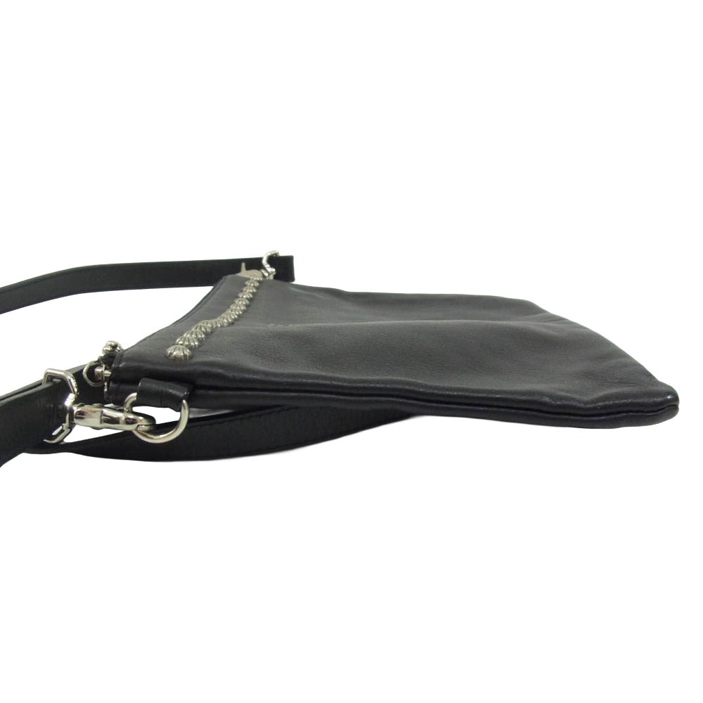 CRIMIE クライミー JACK 2WAY STUDS CLUTCH BAG ジャック スタッズ クラッチ ショルダーバッグ ブラック系【中古】