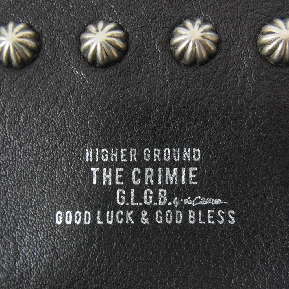 CRIMIE クライミー JACK 2WAY STUDS CLUTCH BAG ジャック スタッズ クラッチ ショルダーバッグ ブラック系【中古】