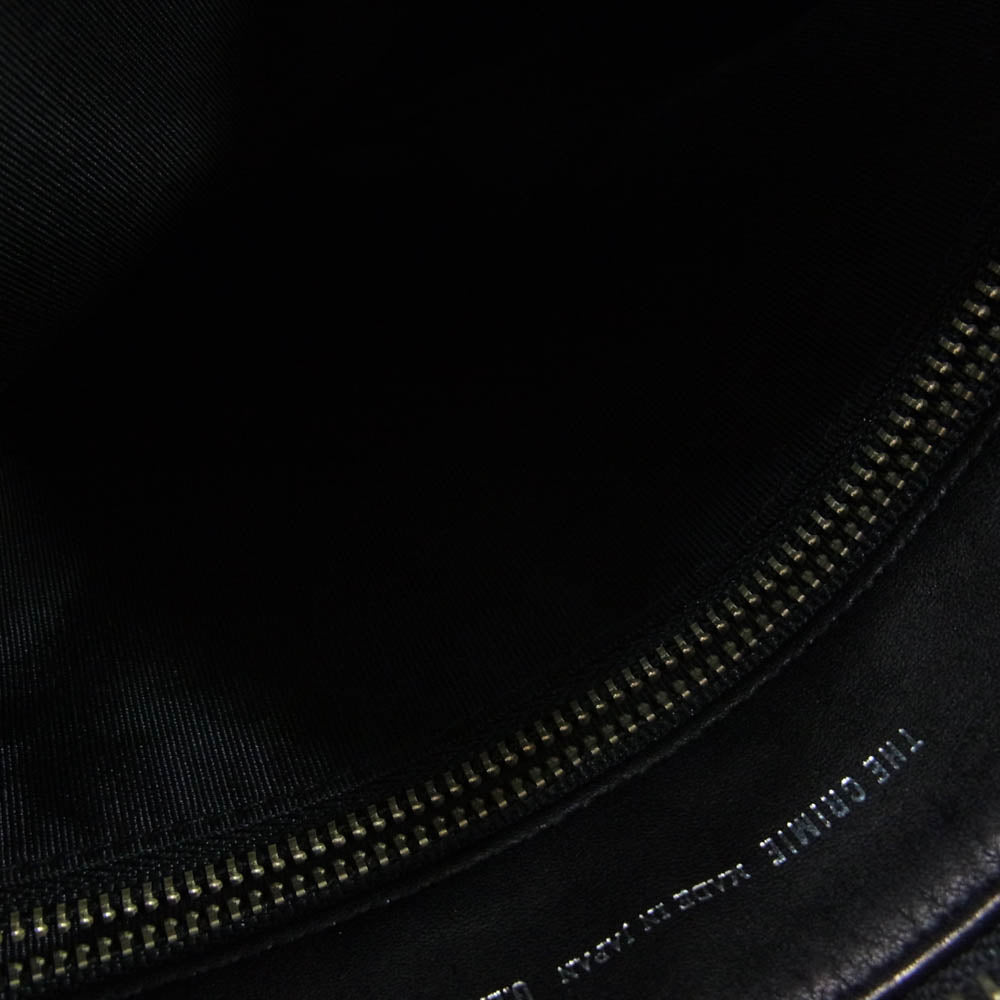 CRIMIE クライミー JACK 2WAY STUDS CLUTCH BAG ジャック スタッズ クラッチ ショルダーバッグ ブラック系【中古】