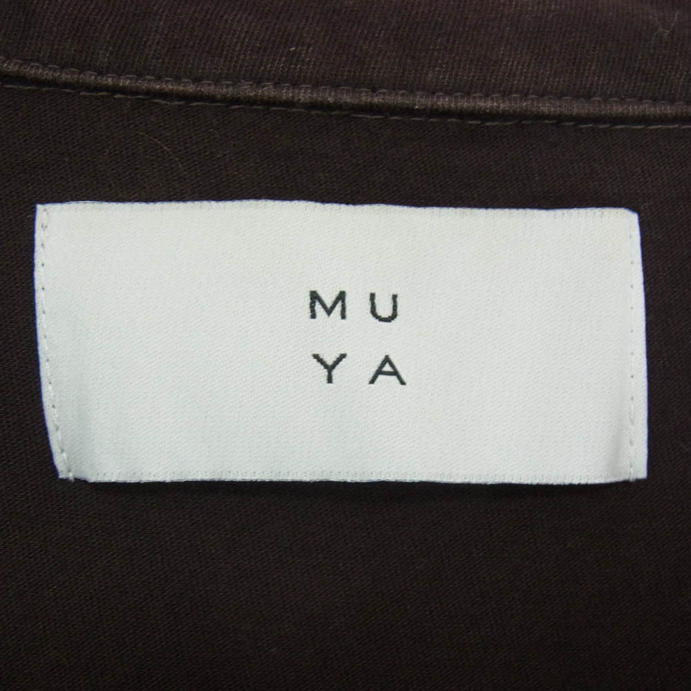 ムヤ スキッパー 半袖 ポロシャツ ブラウン系 2【中古】