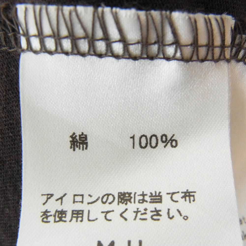 ムヤ スキッパー 半袖 ポロシャツ ブラウン系 2【中古】