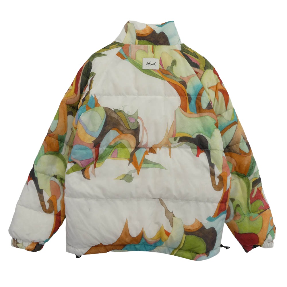 NANGA ナンガ x Nujabes DOWN JACKET ヌジャベス ダウンジャケット グリーン系 M【中古】