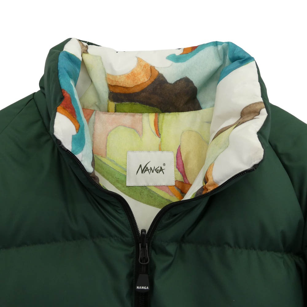 NANGA ナンガ x Nujabes DOWN JACKET ヌジャベス ダウンジャケット グリーン系 M【中古】