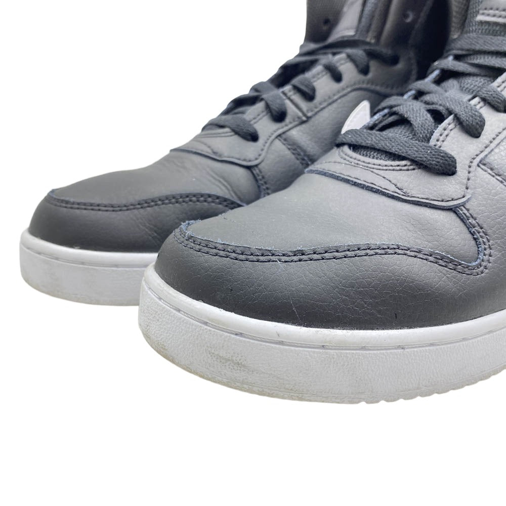 NIKE ナイキ AQ1773-002 Ebernon Mid Black White エバノン ミッド ブラック ホワイト ハイカット スニーカー ブラック系 9.5【中古】