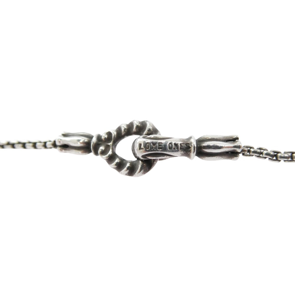 LONE ONES ロンワンズ MF Hook BOX CHAIN Sサイズ ギャランティ付き メイティングフライト フック ボックス チェーン シルバー系【中古】