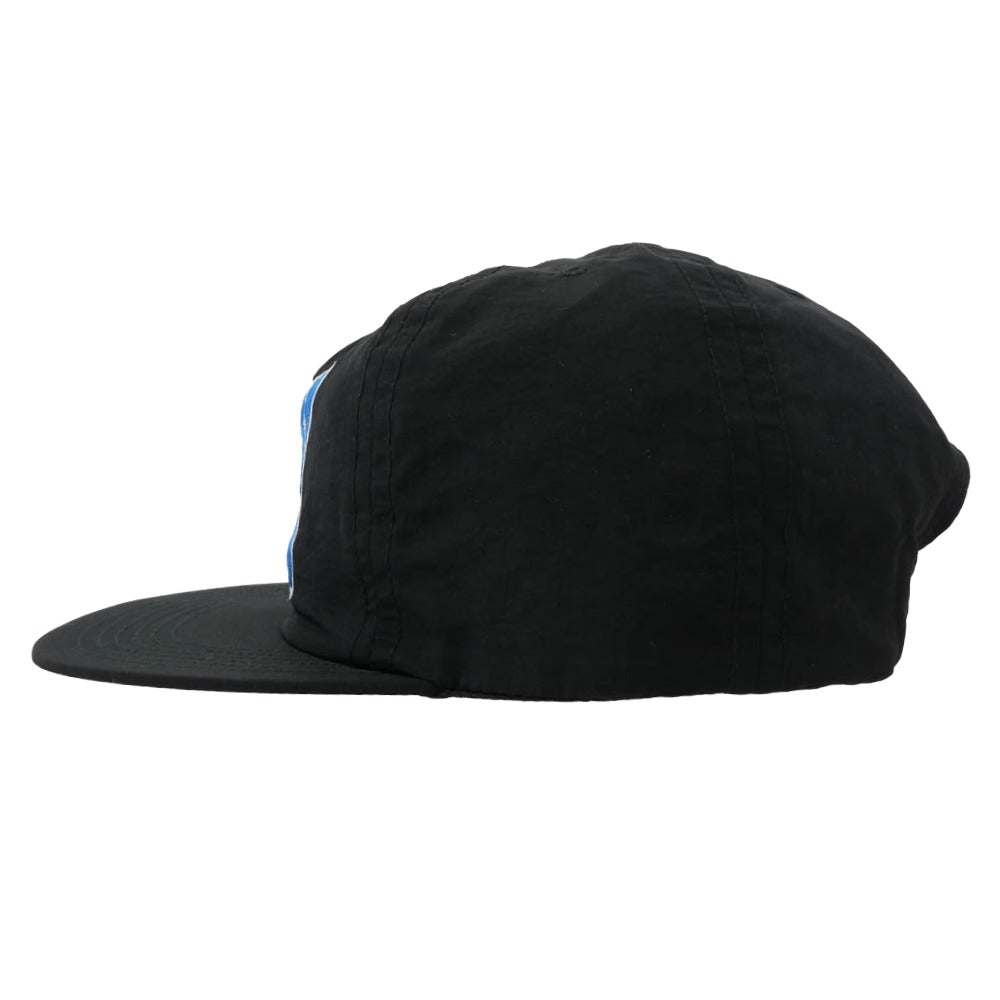 Supreme シュプリーム 16SS Nylon Logo Strap 5-Panel Cap ナイロン ロゴ ストラップ 5パネル キャップ ブラック系【中古】
