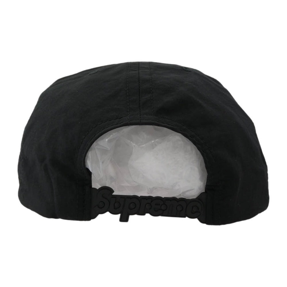 Supreme シュプリーム 16SS Nylon Logo Strap 5-Panel Cap ナイロン ロゴ ストラップ 5パネル キャップ ブラック系【中古】