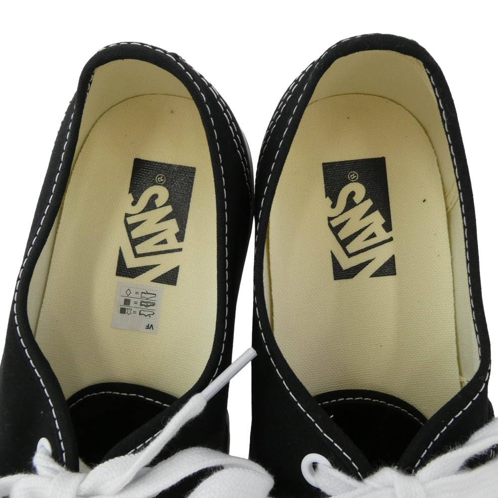 VANS バンズ vn000D5KMCG PREMIUM AUTHENTIC 44 オーセンティック ローカット スニーカー ブラック系 27.5cm【極上美品】【中古】