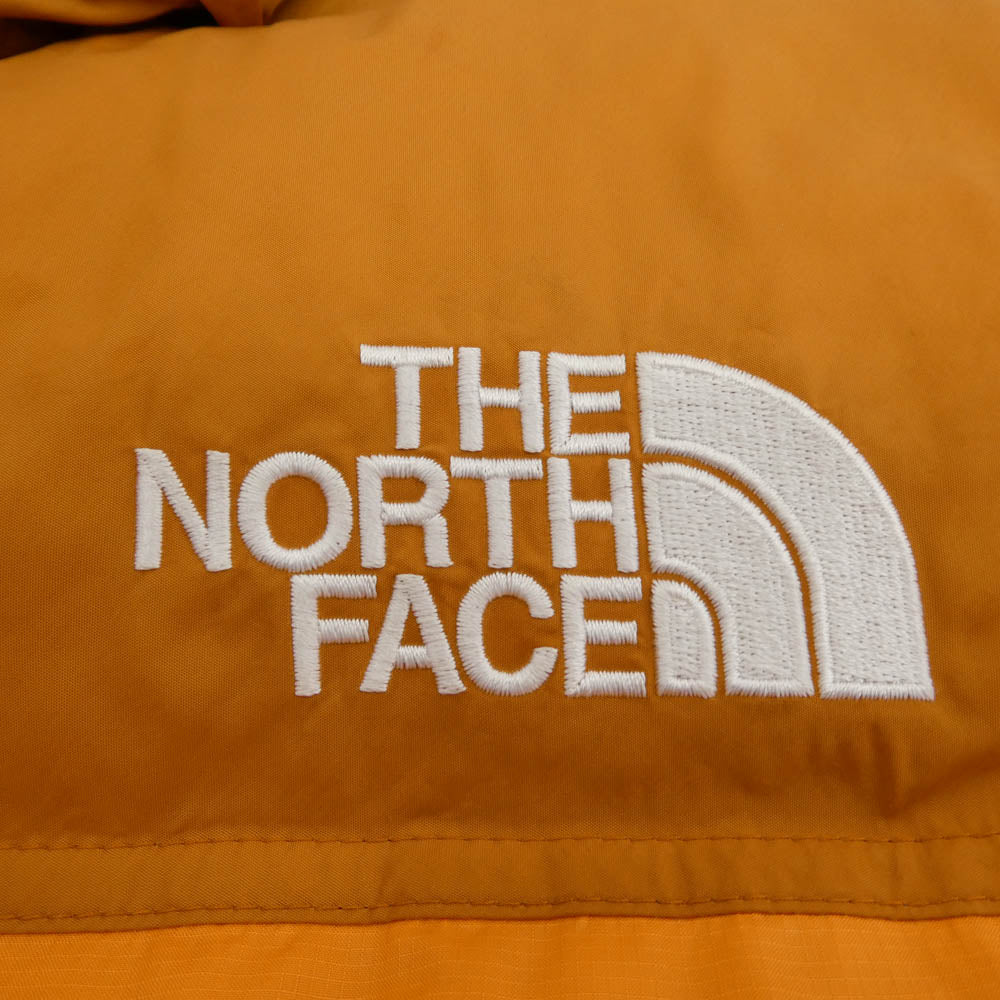 THE NORTH FACE ノースフェイス ND92338 Nuptse Vest ヌプシ ダウン ベスト オレンジ系 L【中古】