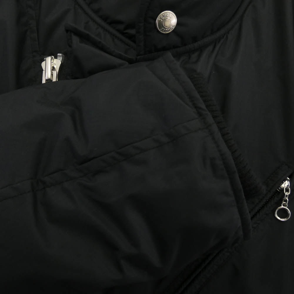 schott ショット NANGA ナンガ 782-4253004 AURORA STAND RIDERS DOWN JACKET オーロラスタンド ライダース ダウン ジャケット ブラック系 L【中古】