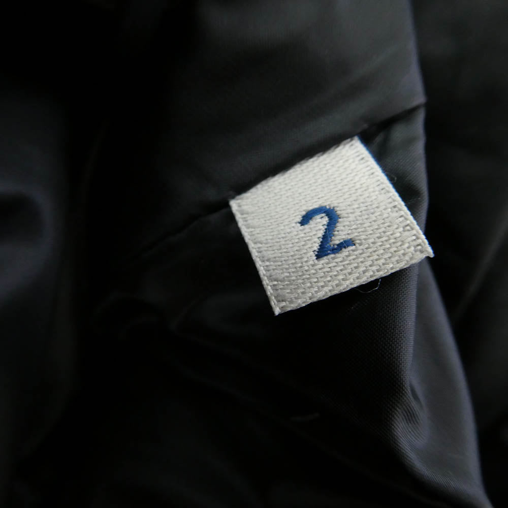 MONCLER モンクレール 19AW E20914181149 53334 BRAMANT ラマント ナイロン ジップアップ ダウンジャケット ブラック系 2【中古】