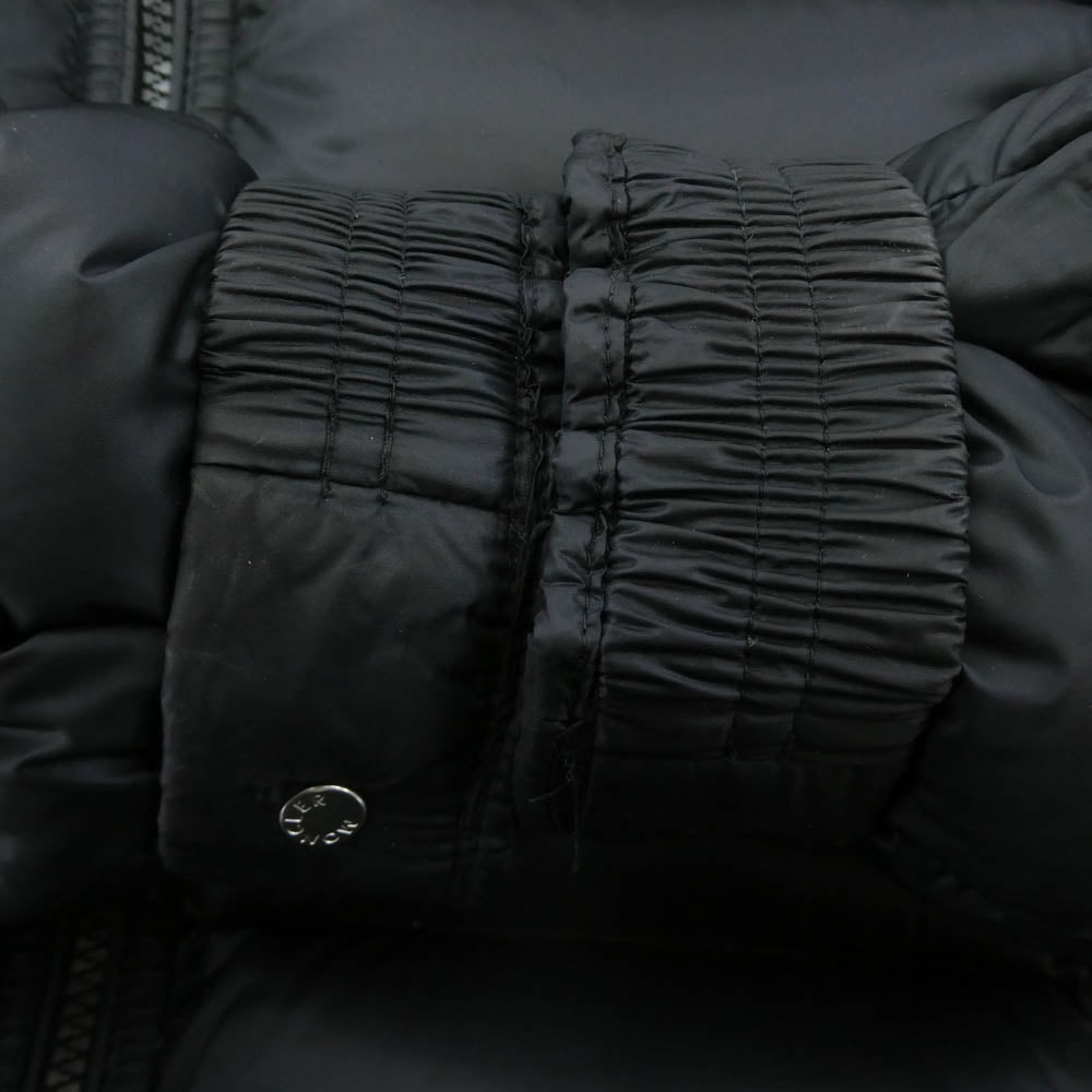 MONCLER モンクレール 19AW E20914181149 53334 BRAMANT ラマント ナイロン ジップアップ ダウンジャケット ブラック系 2【中古】