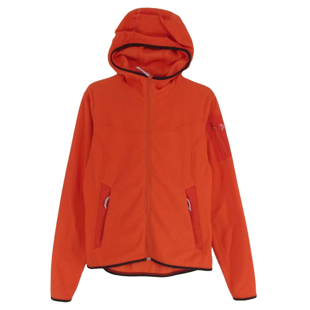 ARC'TERYX アークテリクス W Covert Hoody コーデユロイ フリース ジップアップ パーカー フーディー レッド系 XS【中古】
