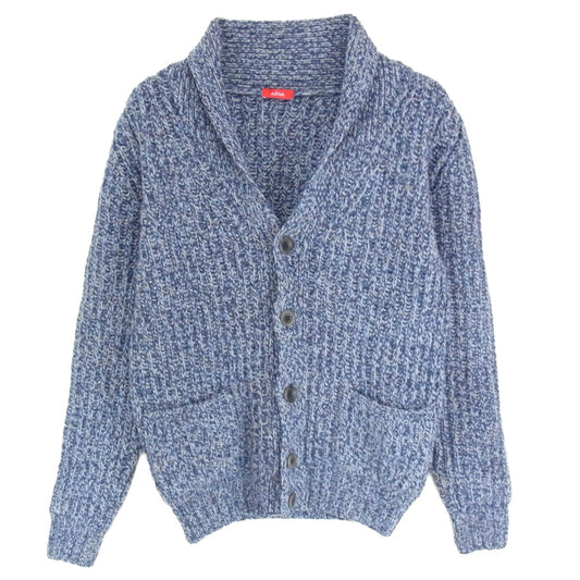 アルテア カシミヤ ニット カーディガン ブルー系 XS【中古】