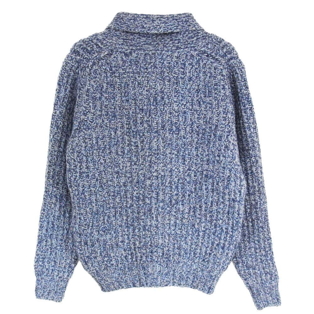 アルテア カシミヤ ニット カーディガン ブルー系 XS【中古】