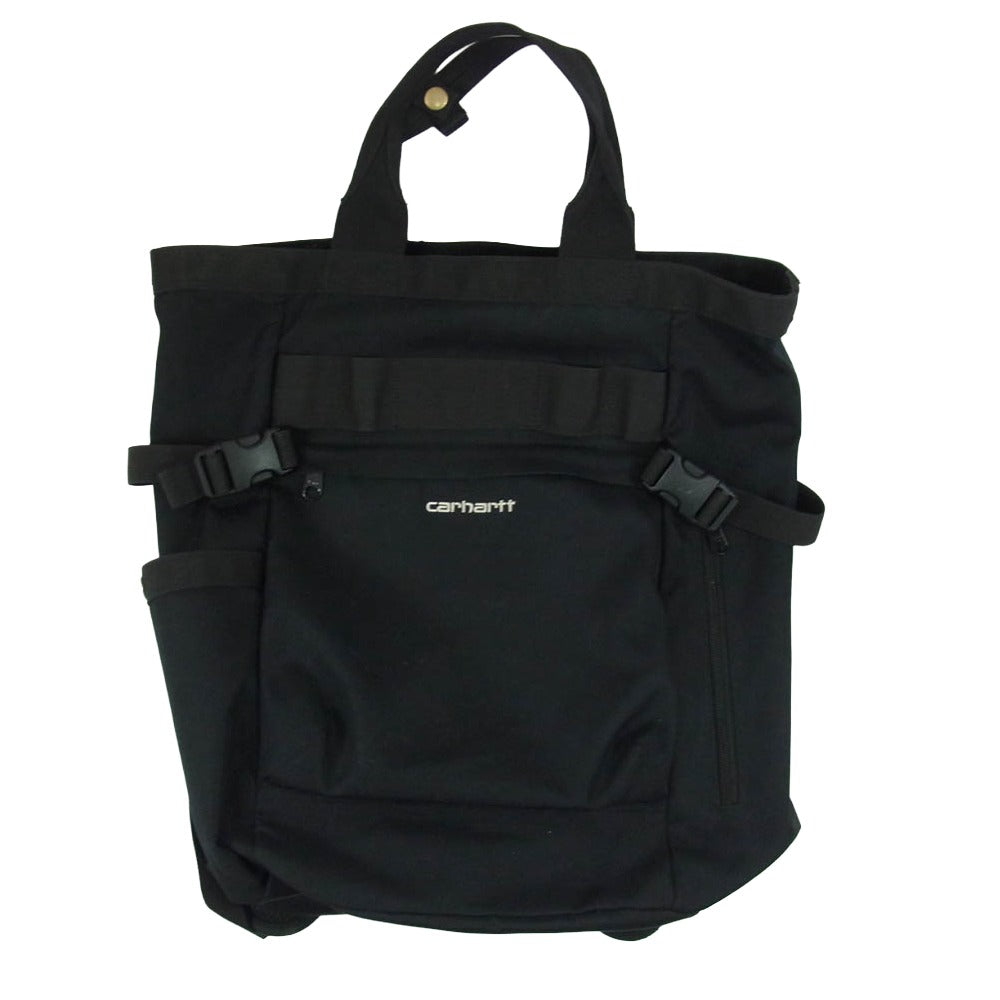 Carhartt カーハート WIP ワークインプログレス PAYTON CARRIER BACKPACK リュック バックパック バッグ ブラック系【中古】
