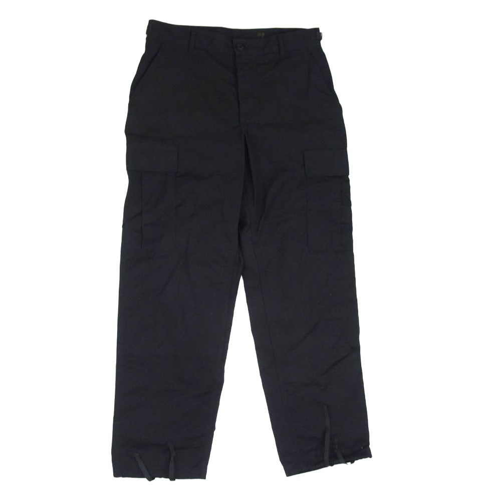 米軍 SP0100-97-D-CB10 90s U.S.ARMY 米軍 BDU PANTS BLACK357 SMALL SHORT トラウザー カーゴパンツ ブラック系 S【中古】