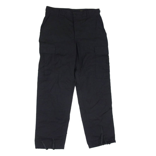 米軍 SP0100-97-D-CB10 90s U.S.ARMY 米軍 BDU PANTS BLACK357 SMALL SHORT トラウザー カーゴパンツ ブラック系 S【中古】