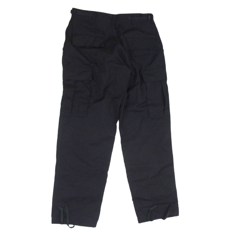米軍 SP0100-97-D-CB10 90s U.S.ARMY 米軍 BDU PANTS BLACK357 SMALL SHORT トラウザー カーゴパンツ ブラック系 S【中古】