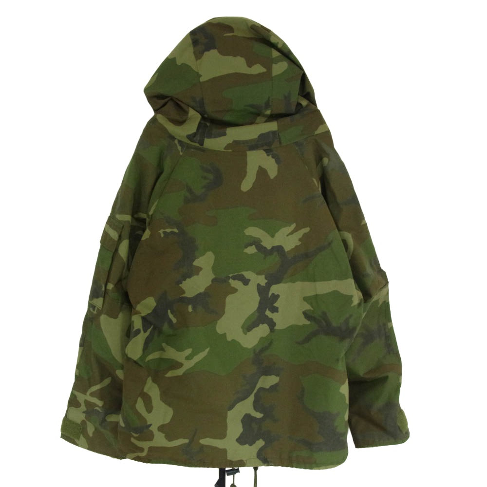 米軍 DLA100-87-C-0600 80s U.S.ARMY 米軍 ECWCS 1st Gen 初期型 GORE-TEX PARKA ゴアテックス パーカー MEDIUM X-SHORT ジャケット カーキ系 M【中古】