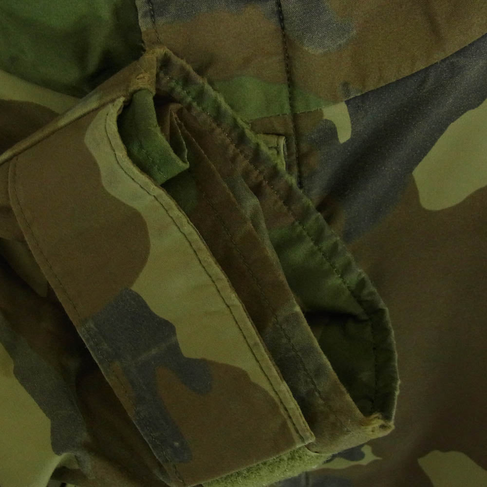 米軍 DLA100-87-C-0600 80s U.S.ARMY 米軍 ECWCS 1st Gen 初期型 GORE-TEX PARKA ゴアテックス パーカー MEDIUM X-SHORT ジャケット カーキ系 M【中古】
