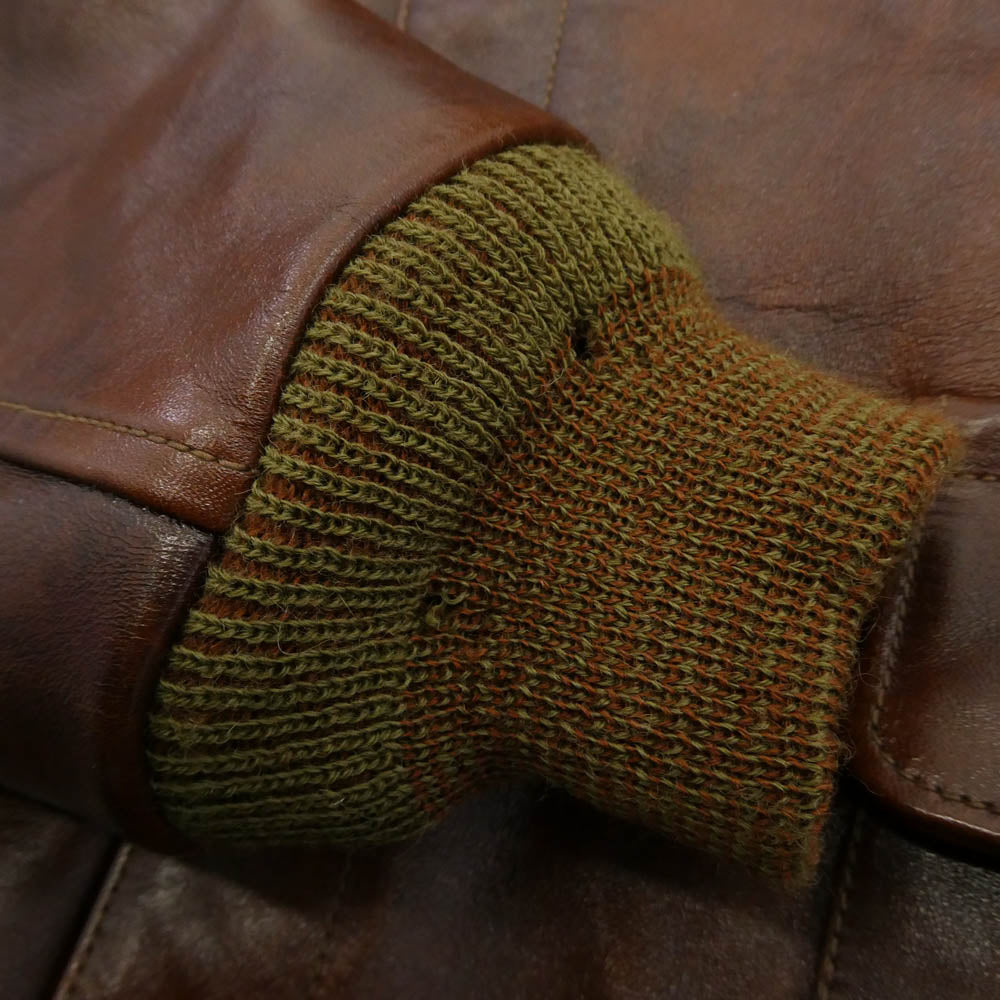 Buzz Rickson's バズリクソンズ BR80603 Type A-2 CONTRACT No. W535 AC27752 BUZZ RICKSON CLOTHING CO. ホースハイド フライト ジャケット ブラウン系 40【中古】