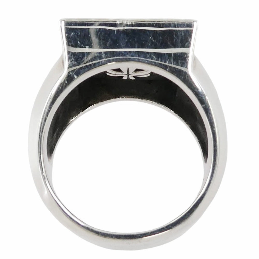 Justin Davis ジャスティンデイビス SRJ737 RONDO ロンド リング 指輪 シルバー系 21号【中古】