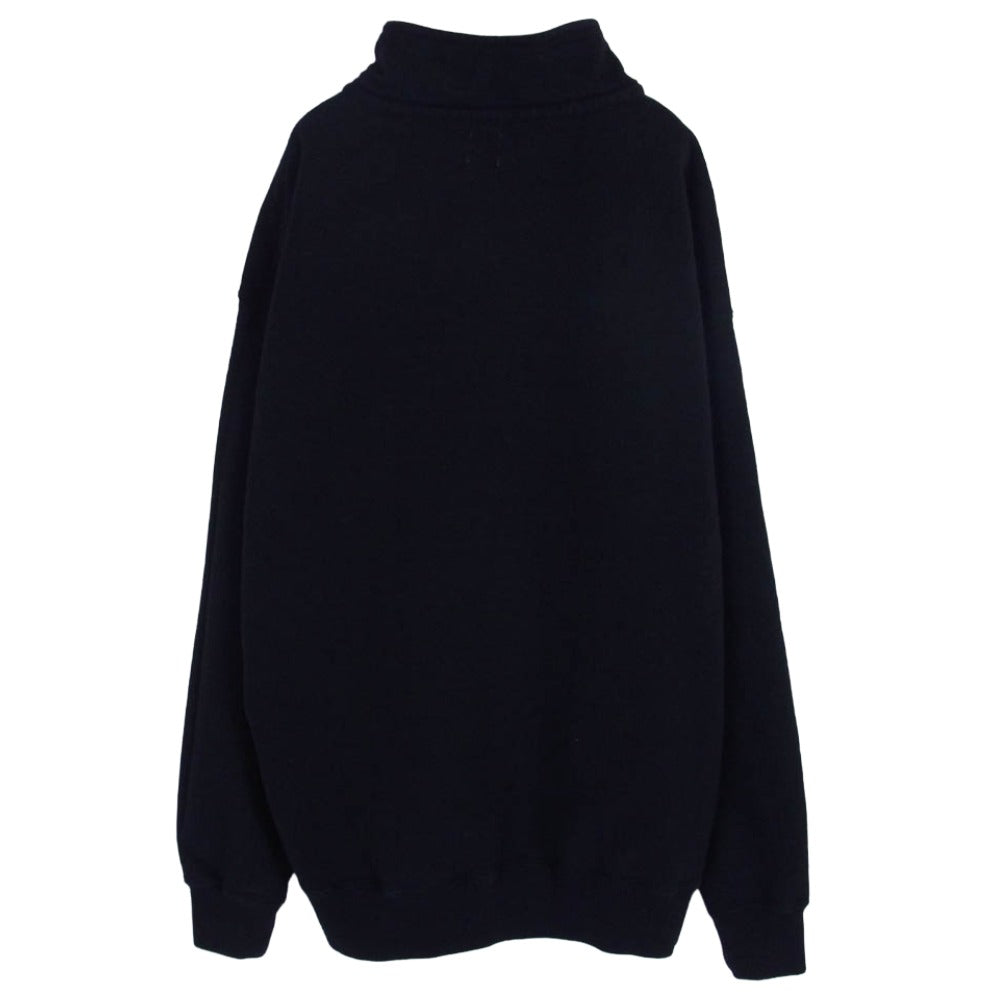 Ron Herman ロンハーマン 24AW 4020900032 ハーフジップ スウェット トレーナー ブラック系 S【中古】