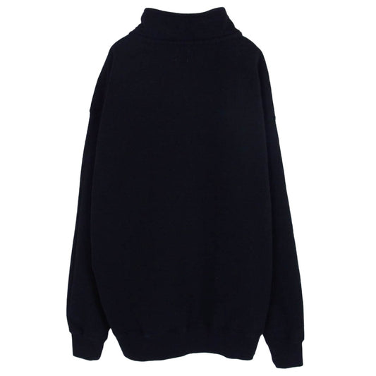 Ron Herman ロンハーマン 24AW 4020900032 ハーフジップ スウェット トレーナー ブラック系 S【中古】