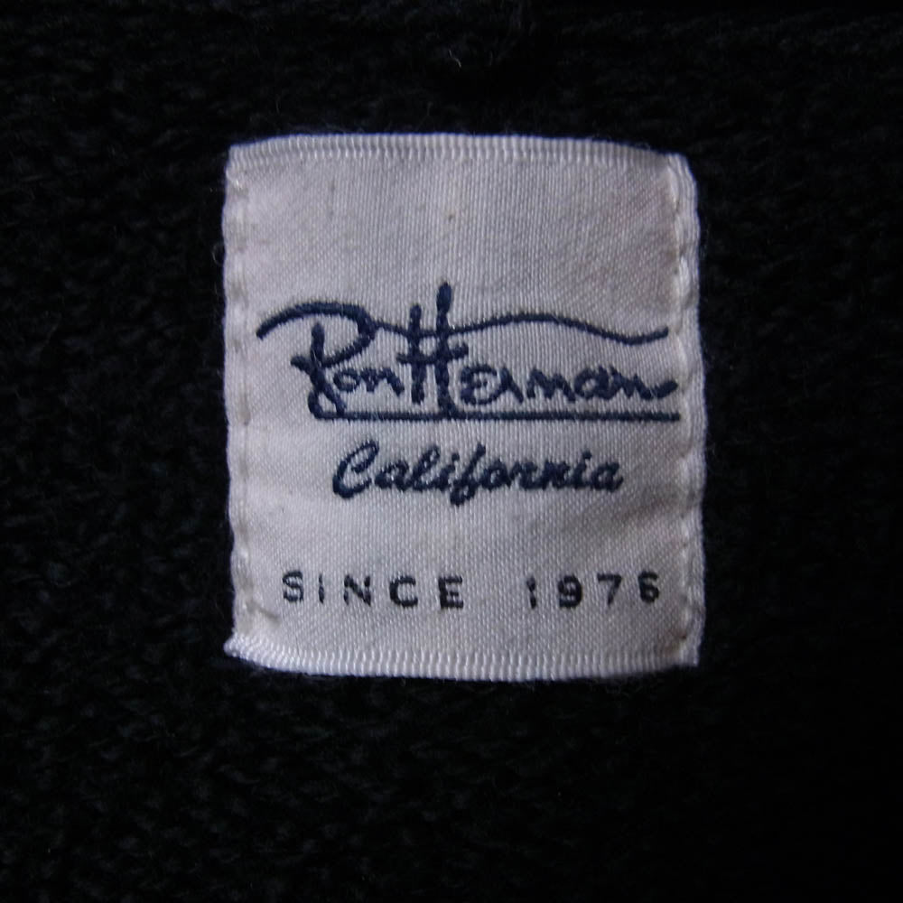 Ron Herman ロンハーマン 24AW 4020900032 ハーフジップ スウェット トレーナー ブラック系 S【中古】