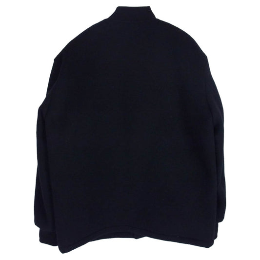 Ron Herman ロンハーマン 3420400113 Varsity Jacket バーシティ ジャケット ウール スタジャン ブラック系 S【中古】