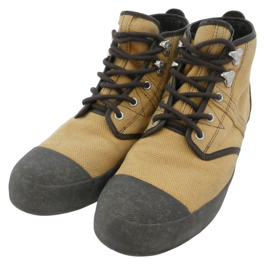 VISVIM ビズビム ハイカット キャンバス スニーカー ベージュ系 US10【中古】