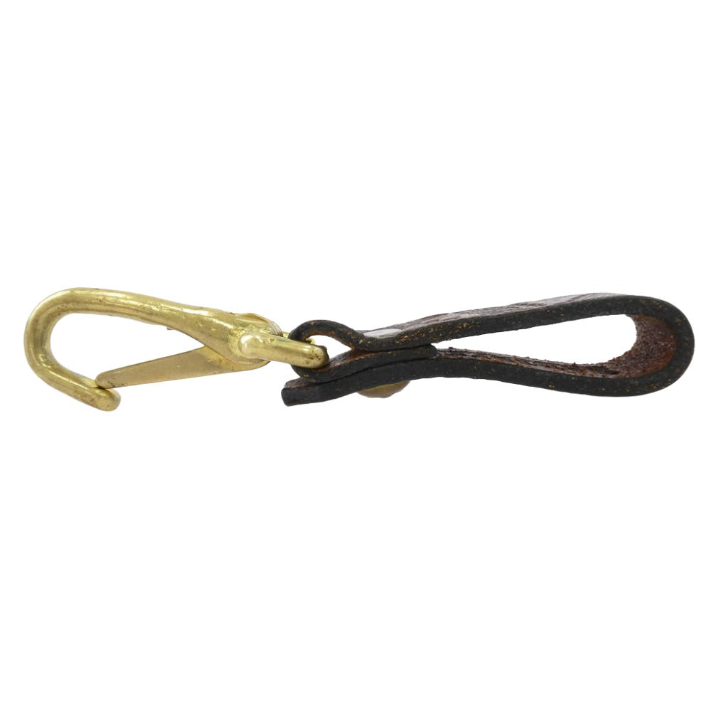 RADIALL ラディアル レザー ベルトループ キーホルダー ブラウン系 ゴールド系【中古】