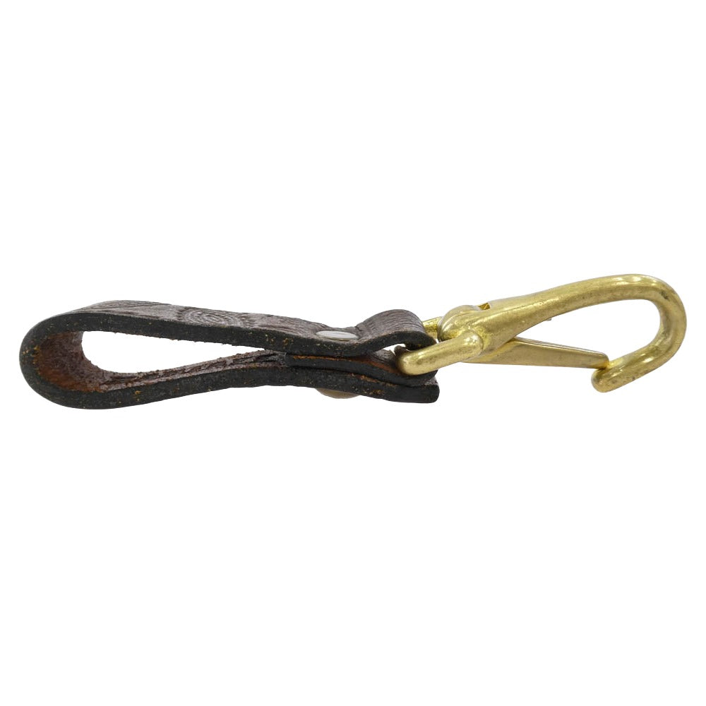 RADIALL ラディアル レザー ベルトループ キーホルダー ブラウン系 ゴールド系【中古】