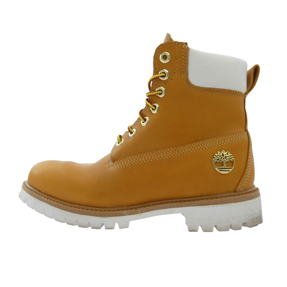 完売 17AW ステューシー STUSSY イエローブーツ 6インチブーツ STUSSY ステューシー 6inch 6インチ プレミアム ブーツ マスタード系
