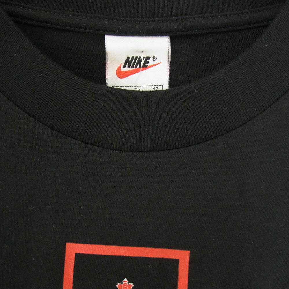 NIKE ナイキ 90s Eric Cantona エリック カントナ Manchester United マンチェスター ユナイテッド Tシャツ ブラック系 XL【中古】