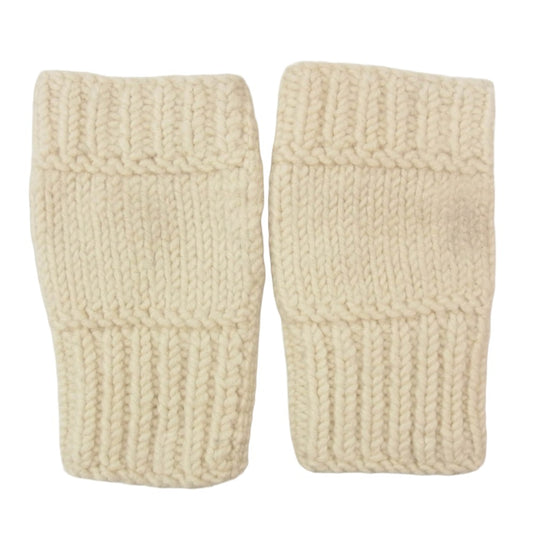 トゥーグッド THE SCULPTOR GLOVES CHUNKY KNIT ニット グローブ 手袋 オフホワイト系【中古】