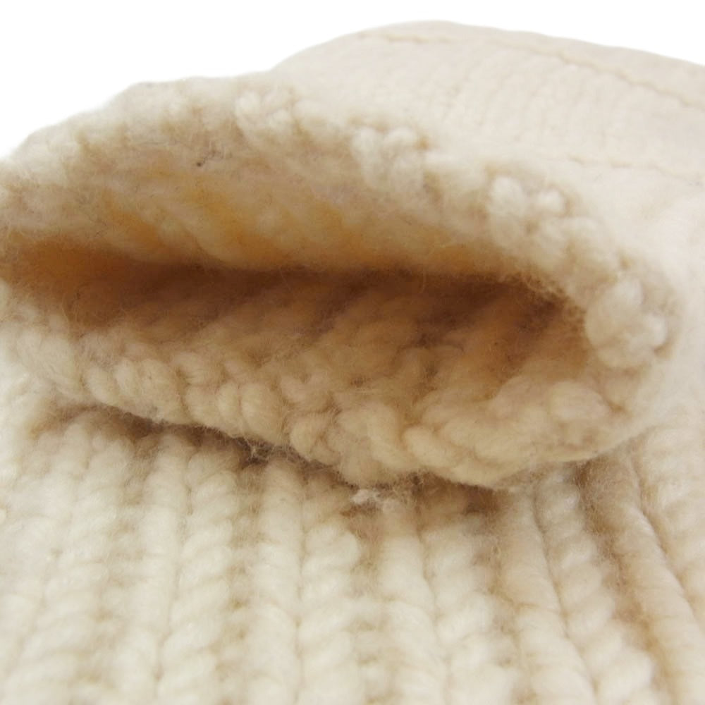 トゥーグッド THE SCULPTOR GLOVES CHUNKY KNIT ニット グローブ 手袋 オフホワイト系【中古】