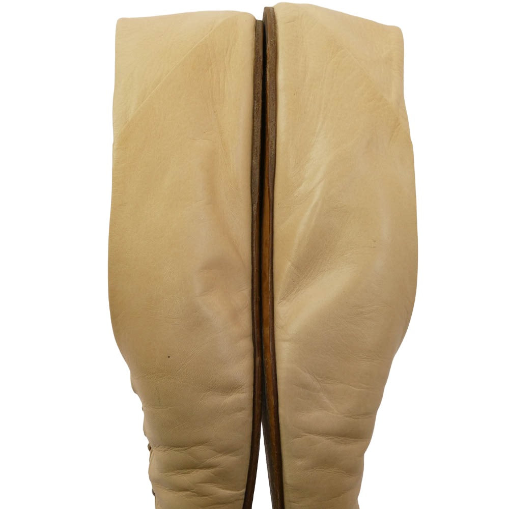 JIL SANDER ジルサンダー JS36030A バレリーナ フラットシューズ パンプス ベージュ系 37【中古】