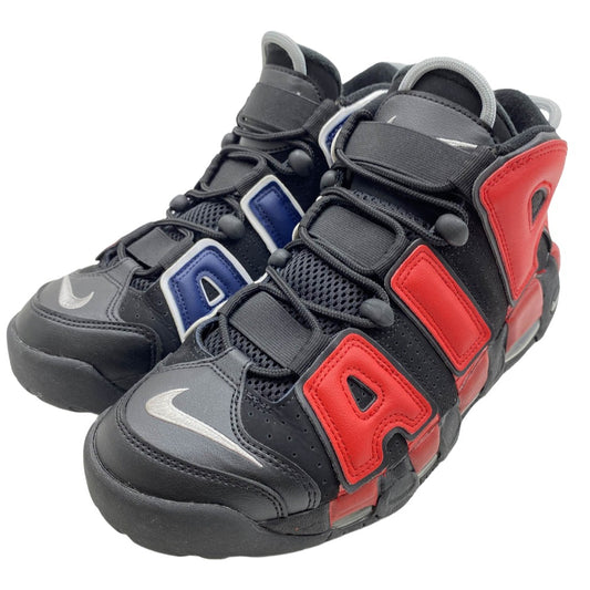 NIKE ナイキ DJ4400-001 Air More Uptempo 96 Black and University Red エアモアアップテンポ 96 ブラック アンド ユニバーシティレッド ハイカット スニーカー ブラック系 27cm【中古】
