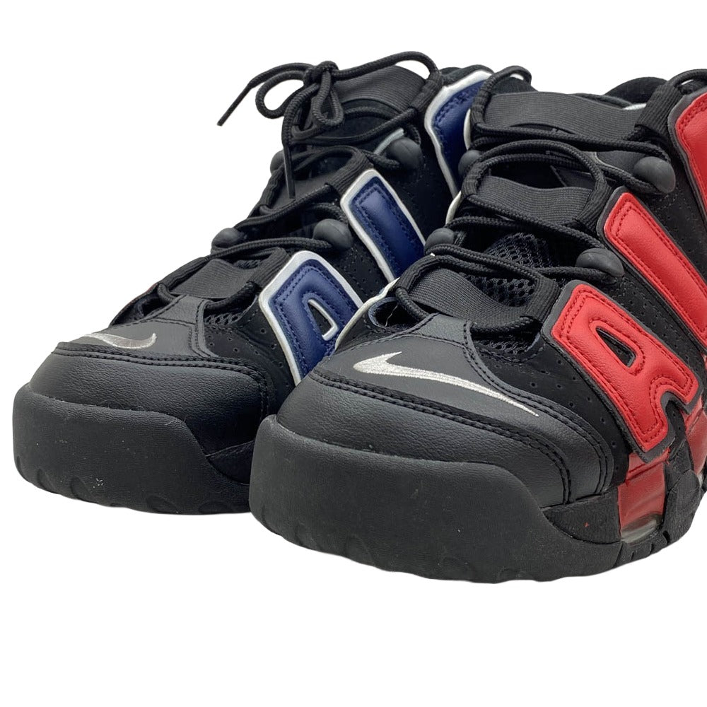 NIKE ナイキ DJ4400-001 Air More Uptempo 96 Black and University Red エアモアアップテンポ 96 ブラック アンド ユニバーシティレッド ハイカット スニーカー ブラック系 27cm【中古】
