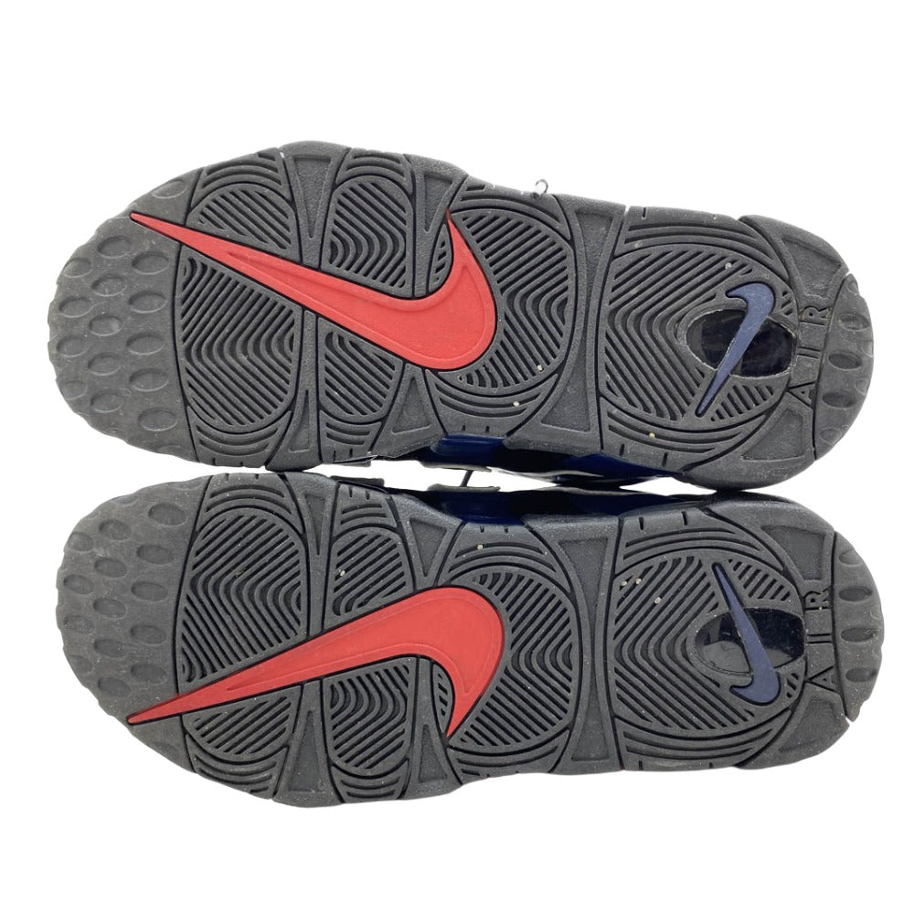 NIKE ナイキ DJ4400-001 Air More Uptempo 96 Black and University Red エアモアアップテンポ 96 ブラック アンド ユニバーシティレッド ハイカット スニーカー ブラック系 27cm【中古】