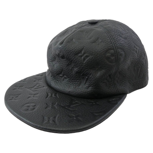 LOUIS VUITTON ルイ・ヴィトン MP2320 キャスケット モノグラム クイル 1.0 キャップ ブラック系【中古】