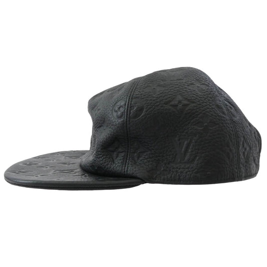 LOUIS VUITTON ルイ・ヴィトン MP2320 キャスケット モノグラム クイル 1.0 キャップ ブラック系【中古】