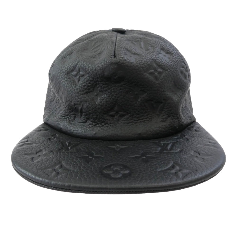 LOUIS VUITTON ルイ・ヴィトン MP2320 キャスケット モノグラム クイル 1.0 キャップ ブラック系【中古】