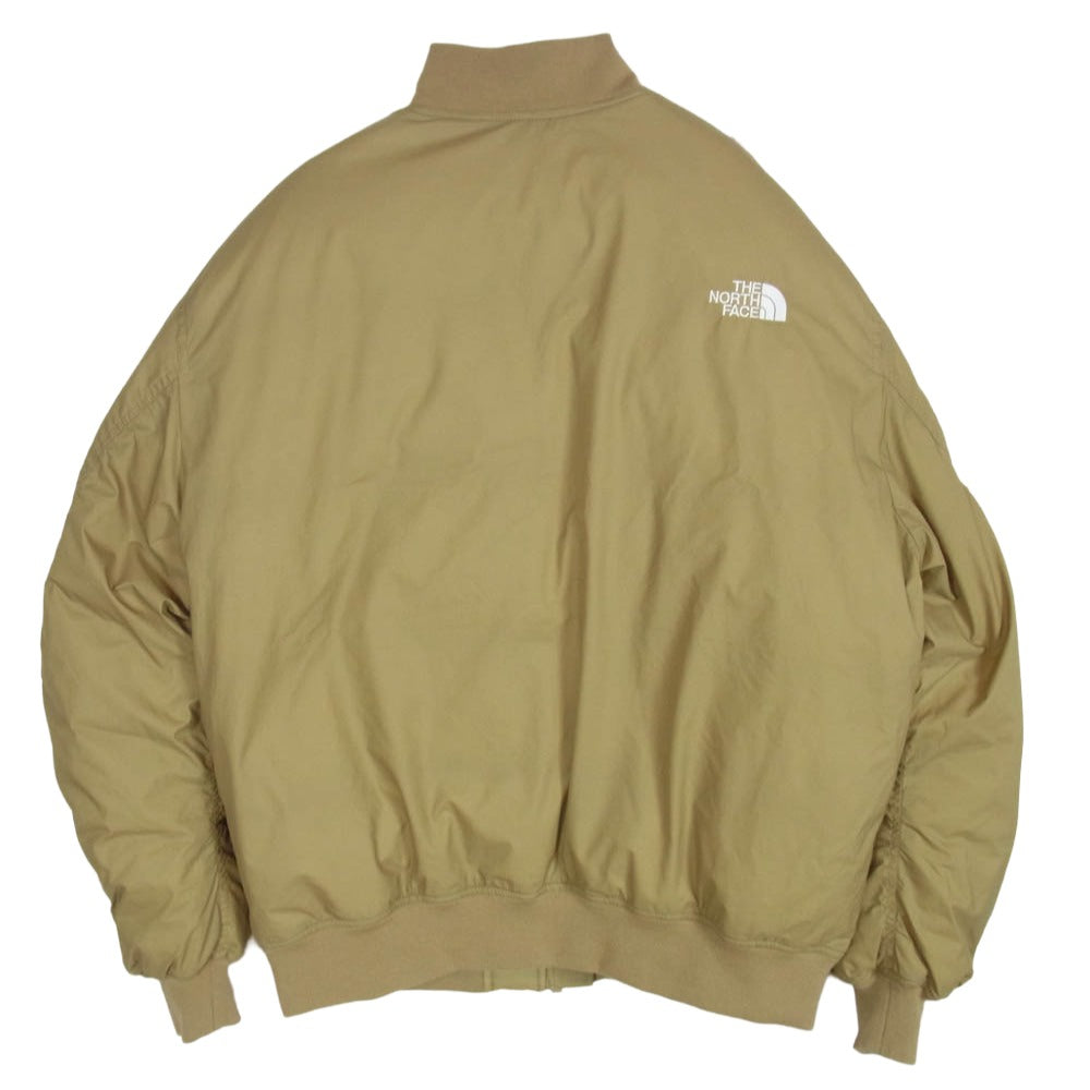 THE NORTH FACE ノースフェイス ND42330R GTX Insulation Bomber Jacket GORE-TEX インサレーション ボンバー ジャケット ゴアテックス ダウン ジャケット ベージュ系 L【中古】