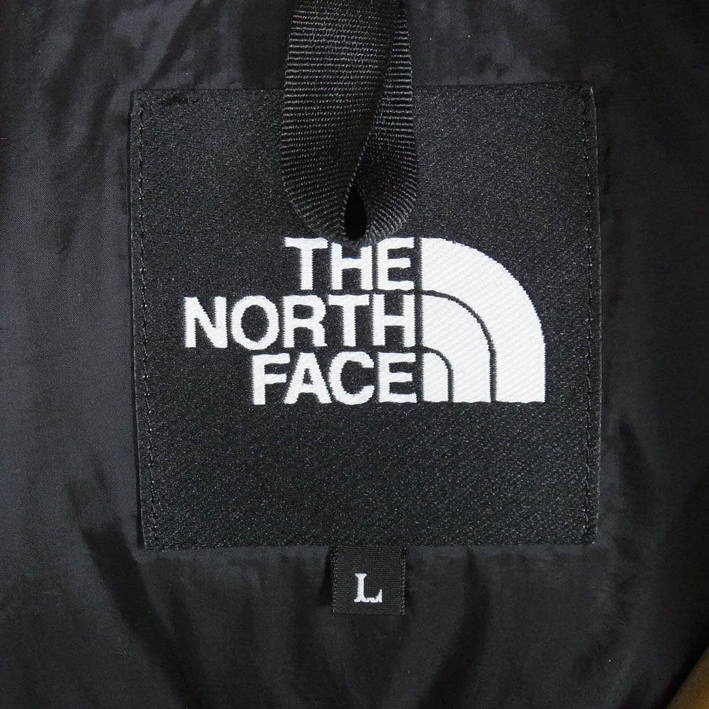 THE NORTH FACE ノースフェイス ND42330R GTX Insulation Bomber Jacket GORE-TEX インサレーション ボンバー ジャケット ゴアテックス ダウン ジャケット ベージュ系 L【中古】