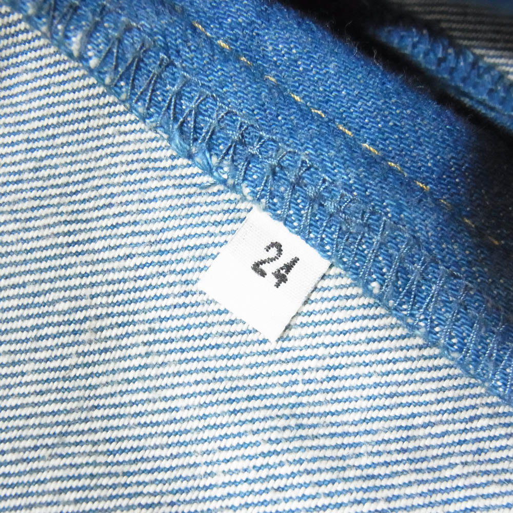 サージ STAPLE スタプレ デニム パンツ インディゴブルー系 24【中古】